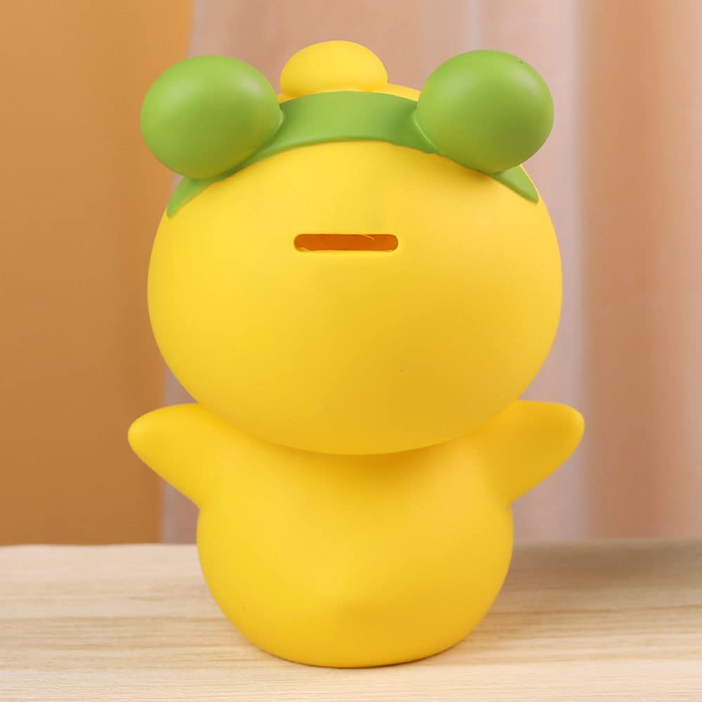Amazon.co.jp:  パーソナライズされたコイン貯金箱、漫画のアヒルの形をしたコインジャー、コイン収納ボックス、クリエイティブな誕生日プレゼント。,S : おもちゃ