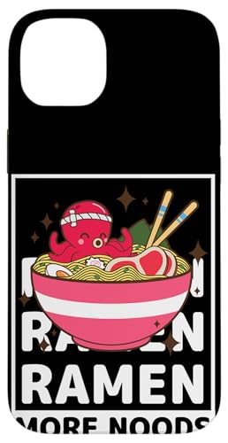 Kawaii Octopus Bowl Of Ramen Noodles More Noods �X�}�z�P�[�X iPhone 14 Plus �p