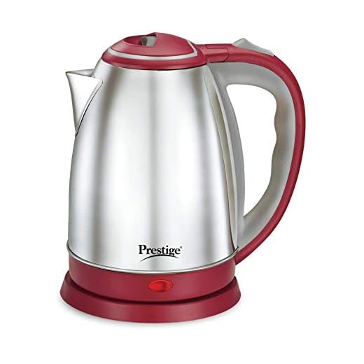 Prestige PKOSS 1.8 Litre Kettle, Red