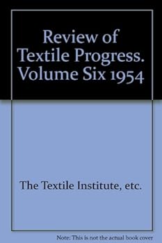 Hardcover Review of Textile Progress. Volume Six 1954 Book