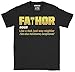 Produktbild 6TN Herren Fathor Like Dad Just Way Mightier T-Shirt (Schwarz, XXL)