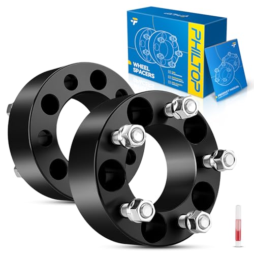 Image of PHILTOP 5x4.5 Lug-Centric Wheel Spacers 2 inch for Mazda B2500