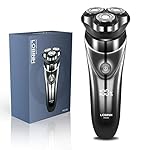 LOBINH Electric Shaver for Men, 100% Washable Rotary Shaver, Rechargeable Waterproof Electric Razor Wet & Dry Shaving…