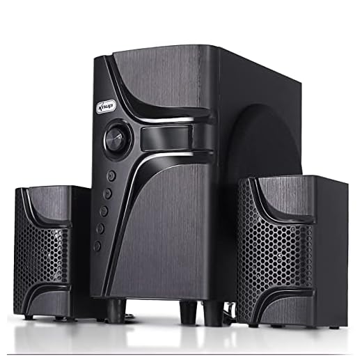 Caixa Som Bluetooth Micro System 2.1 Fm Subwoofer Pc Tv Home Theater 45W RMS Display Controle Remoto