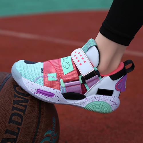 IWIHMIV Kids Shoes Kids Sneakers Kids Tennis Shoes Boys Girls Tennis Shoes Lightweight Breathable Non Slip Running Athletic Shoes2