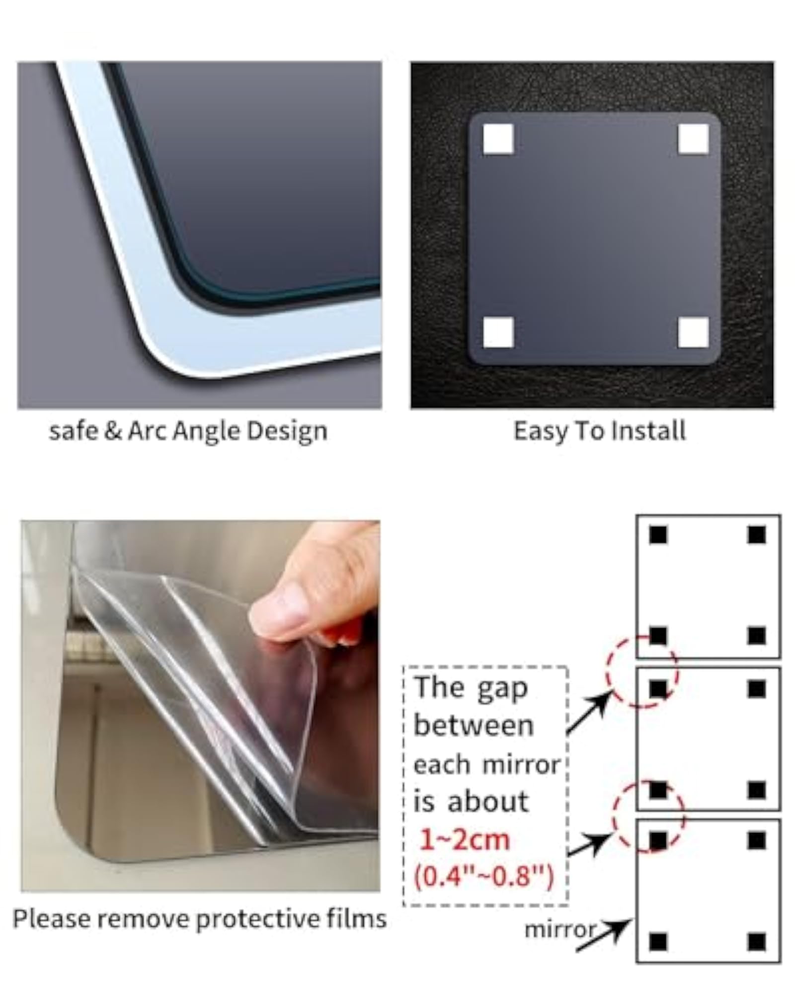 Shatterproof Kids Mirror - Unbreakable Wall Mirror