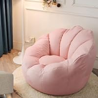 Highdi Pouf Poire Housse de Pouf pour Enfants Adultes, Fleurs Pétale Highdi Pouf Poire Housse de Pouf pour Enfants Adultes, Fleurs Pétale