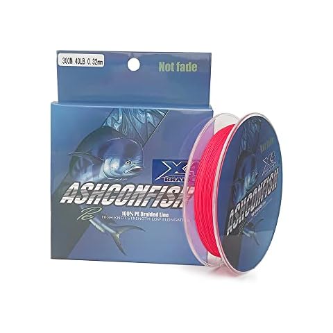 Ashconfish Farbecht, geflochtene Angelschnur, 4 Stränge Cover