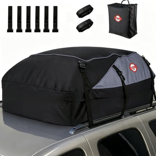 Sailnovo Cofre de Techo para Coche Bolsa Impermeable 580L(130 X 100 X 43CM)