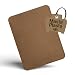 MastaPlasta Self-Adhesive Patch for Leather and Vinyl Repair, XL Suede, Tan - 8 x 11 Inch
