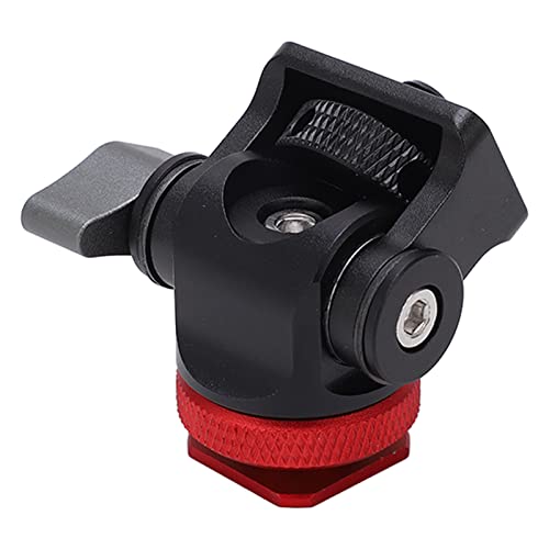 Field Monitor Holder, Anti Scratch Aluminum Alloy 14In Screw 360 Knob Camera Monitor Mount For Vcrs For Phones (Red) #TOP7