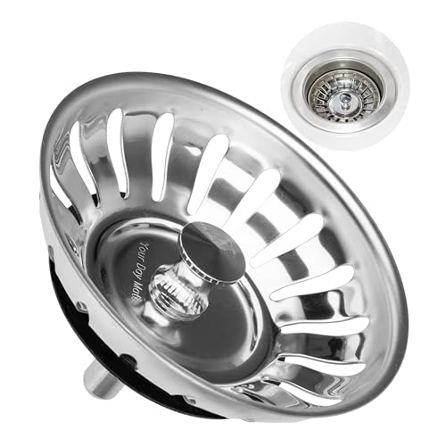 Spülbecken Siebkörbchen Ø 79 mm Ersatz für 125590 kompatibel mit Blanco 3 5 Ablaufgarnituren ab Bj. 1996 18 Schlitze Siebkorb 20 mm Zapfen mit Kugel Ø 7 8 mm Stift Zubehör für Küchenspüle
