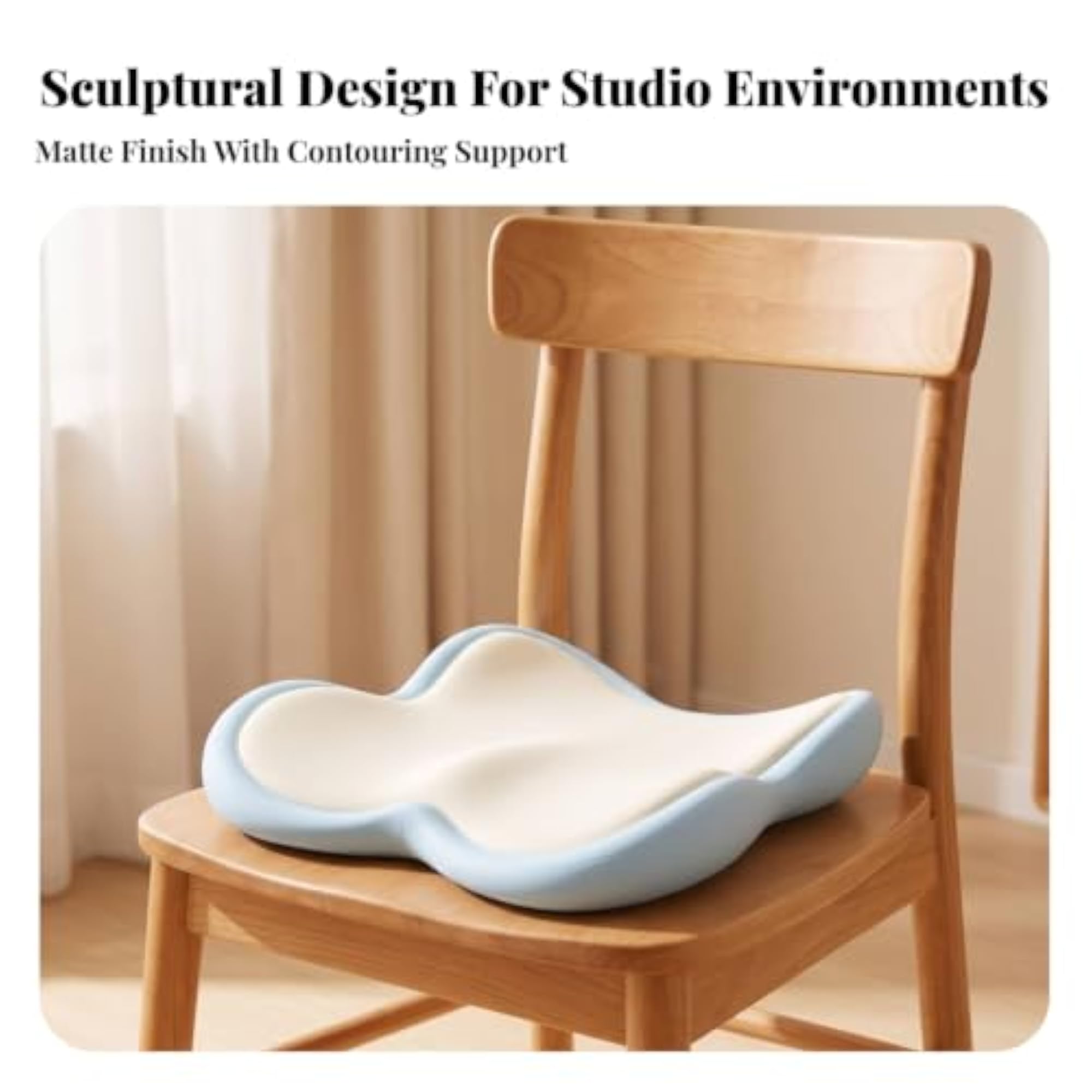 Ergonomic Memory Seat Cushion for Office Workers