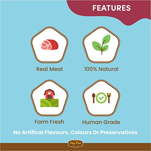 Image of BarkButler x Dogfest Rabbit Ears & Chicken, Puppy Treats-90g |Made with Natural Ingredients| 0% Artificial Colors, Flavors & Preservatives | Main Ingredient is Meat | Select Grade| for All Puppies