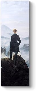 Caspar David Friedrich - Bulutların Üzerinde Yolculuk Tablosu 50 x 150