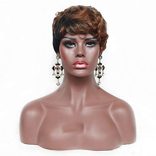 Perruque afro bouclée synthétique pour changer de look sans abîmer vos cheveux