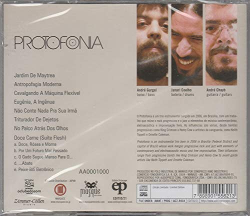 Protofonia - Cd Protofonia - 2013 - Lacrado