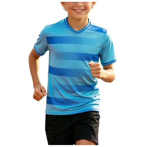 Ensemble de football respirant pour garçon avec short en maille anti-transpiration