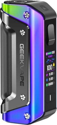 GEEKVAPE Aegis Solo 3 Box Mod 100W | Aegis Solo III 3 Mod IP68 | Base 510 - Compatible con tanques GEEKVAPE Z Sub Ohm/ Z MAX /Z Fli | Sin nicotina