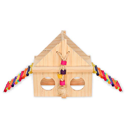 Parquinho Casinha Brinquedo Para Roedores Hamster Gerbil