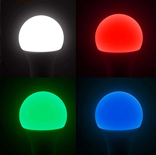 3 ampoules LED connectées E27 / 10 W / A+ - RVB [Luminea Home Control]