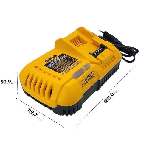 Carregador de Bateria DCB118-BR 127V Compatível com Serra Circular DeWalt DCS575T2