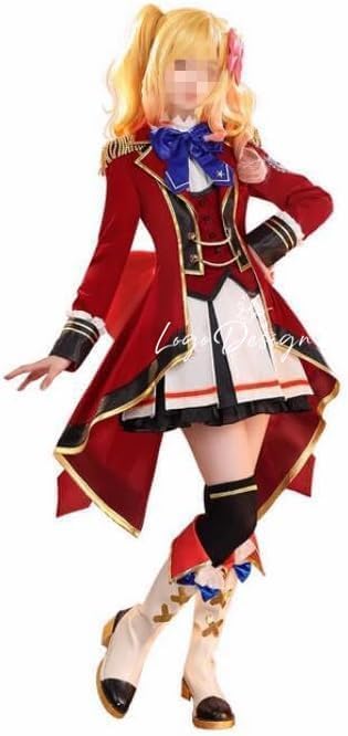 ENBAQMFC] アイカツスターズ! 四ツ星学園 S4 虹野ゆめ 制服 コスプレ