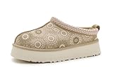 UGG Women's Tazz Sun Stitch Slipper, Mustard Seed, 9