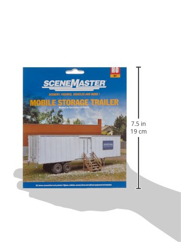 image for Walthers SceneMaster Walthers, Inc. Construction Site Storage Trailer 