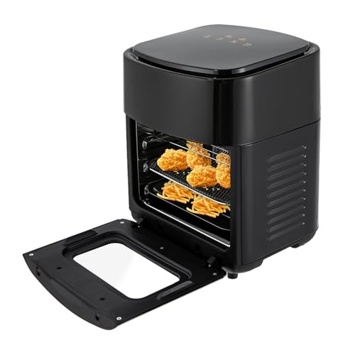 Heißluftfritteuse,15 Liter Heissluftfritteuse,6-Betriebsarten,Bildschirmberührungsfunktion,Grillen Backen Dörren Frittieren,Friteuse ohne Öl,Air Fryer, Familienessen,Kleine Versammlung (Schwarz) Heißluftfritteuse,15 Liter Heissluftfritteuse,6-Betriebsarten,Bildschirmberührungsfunktion,Grillen Backen Dörren Frittieren,Friteuse ohne Öl,Air Fryer, Familienessen,Kleine Versammlung (Schwarz)