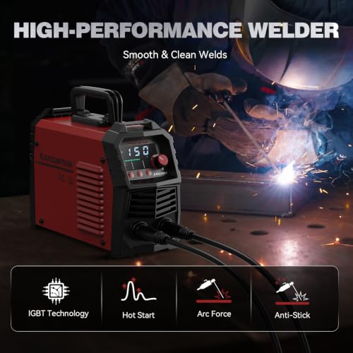 Image of ARCCAPTAIN 200A Pulse Stick Welder, ARC /Lift TIG Welding Machine 10PCS Rods