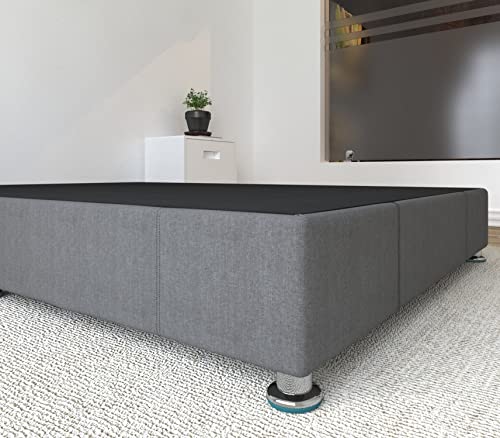 Opiniones y reviews de Colchon Mas Box Matrimonial los más solicitados. 41 Dormez zzz Base Box para Cama Matrimonial Tapizado Color Gris – 3 años de garantía 101top