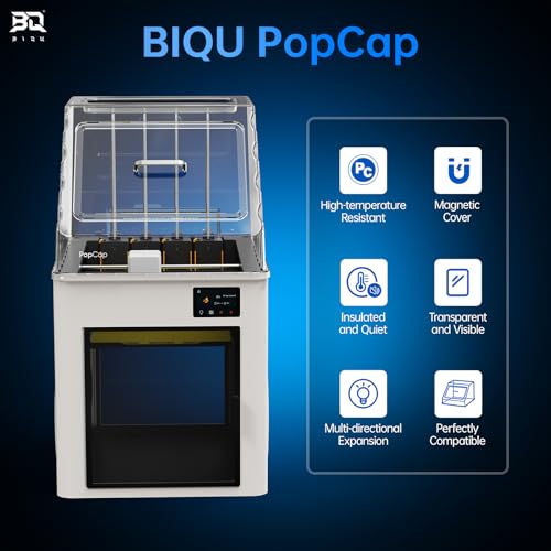 Couvercle Snapmaker U1 transparent BIQU PopCap réduction bruit