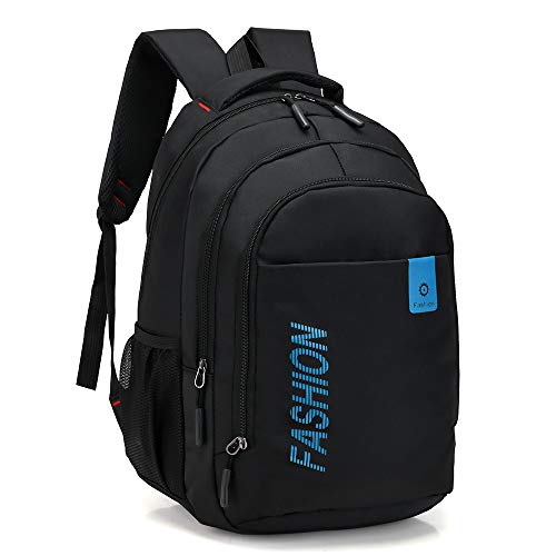 Wznb Sac À Dos pour Hommes en Tissu Oxford Business Computer Bag High School Student Cartable Women Travel Backpack Cover
