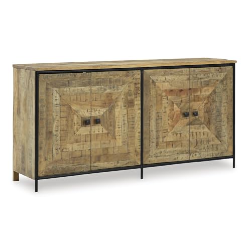 BOWERY HILL Wood Accent Cabinet, 64" W x 16" D
