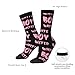 Kangweida White Boy Wasted Comfortable Stylish Socks Breathable Durable Perfect Fashionable Socks