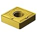 Sandvik Coromant, CNMG 643-SM 2025, T-Max P Insert for Turning, Carbide, Diamond 80?, Neutral Cut, 2025 Grade, Ti(C,N)+Al2O3+TiN (Pack of 10)