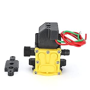 Cikonielf 12V Kunststoff Wasserpumpe Membran Druckpumpe Landwirtschaft Garten Elektro Sprühgerät Wasserpumpe Zubehör(A)