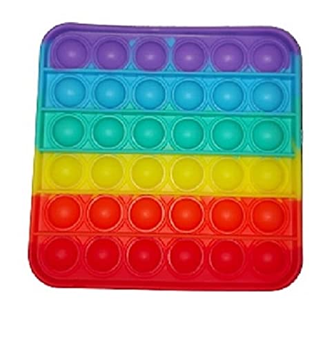 Pop it Fidget Brinquedo Anti Stress TIK TOK bolha sensorial - Quadrado