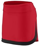 Augusta Sportswear Women's Action Color Block Skort M Red/Black