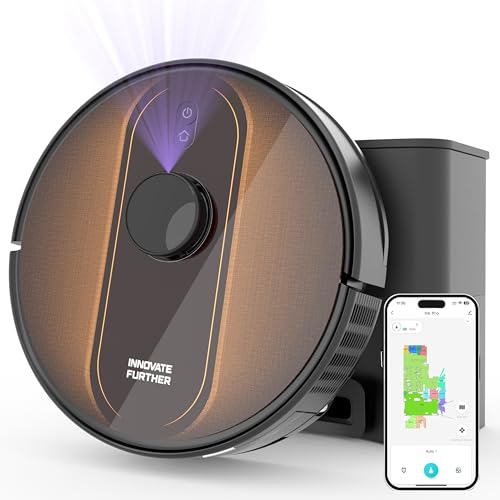 Robot Vacuum & Mop 6000Pa Self-Emptying