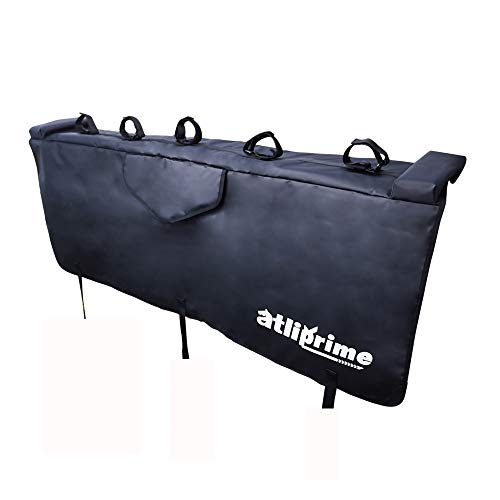 atliprime Truck Tailgate Pickup Pads Bike Tailgate Cover for Bicycle Rack with 5 pionts