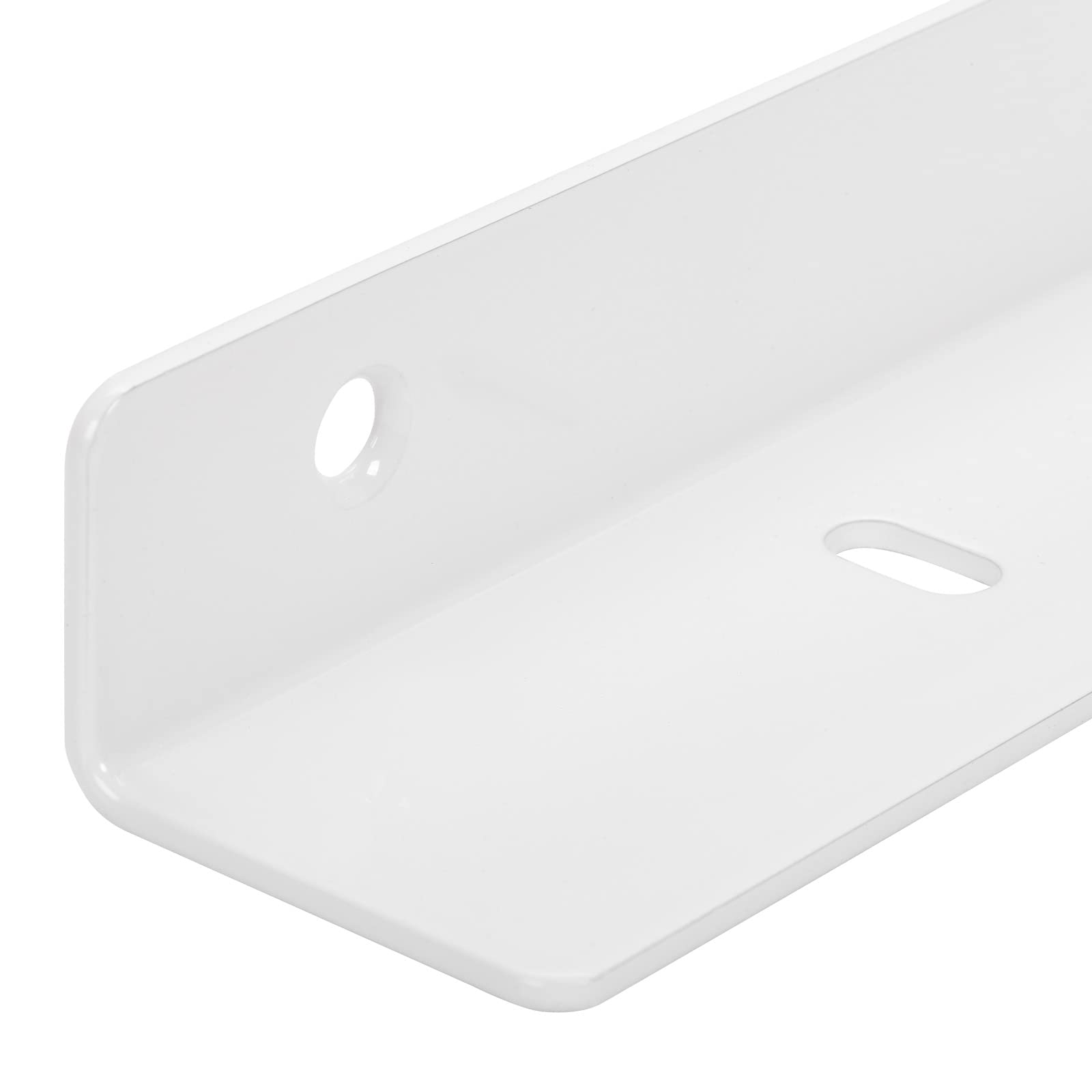 SOTECH 3 Stück Auflagewinkel 400 mm weiß inkl. Montagematerial Wandkonsolen für Arbeitsplatte Tischplatte Schreibtischplatte Montagewinkel