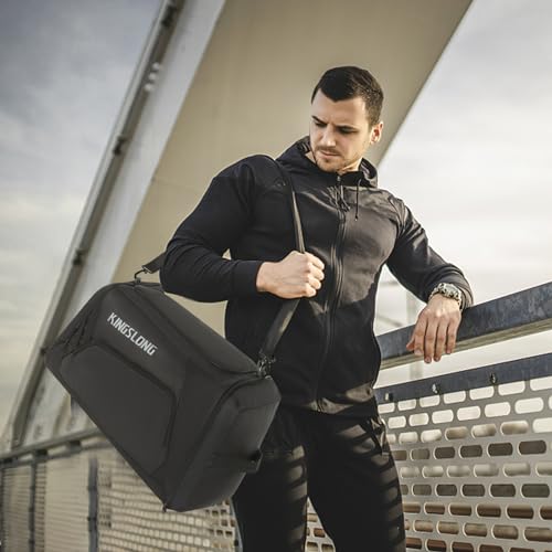 TPAID GymDuffel Bags for Traveling, 40L Large Carry on Sports Bags for Men,Waterproof Sport Backpack with Shoe Compartment — view 2