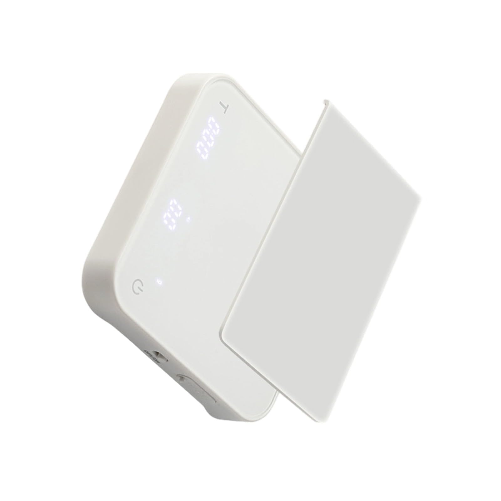 Balance de cuisine miniature avec batterie de 10 heures et 4 modes de mesure en verre pour la cuisson, arrêt automatique, outil de pesage de cuisine