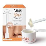 Nad's Nose Wax Kit for Men & Women - Waxing Kit for Quick & Easy Nose Hair Removal, 12g / 0.42oz