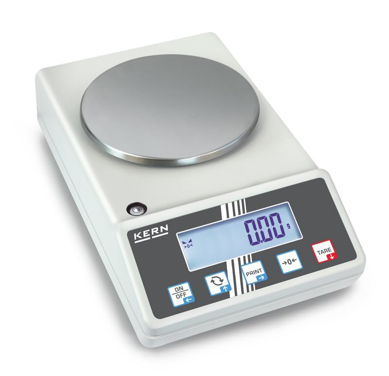 KERN Präzisionswaage IoT-Line 572-39 (vielfältige Möglichkeiten, mit Libelle und Stellfüßen, mit Arbteitsschutzhaube, digitale Waage, Waage) 572-39