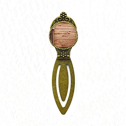 Marque-page rétro en bois et cordelette liseuse pour livre de poche vintage