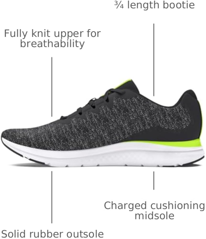 Amazon.com | Under Armour Men's Charged Impulse 3 Knit, (104