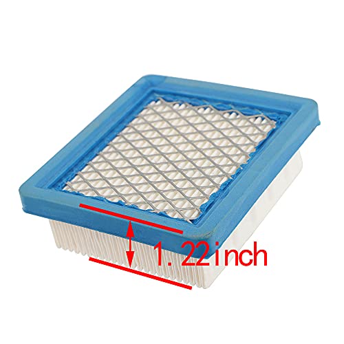 Milttor 36046 Air Filter For Tecumseh 36046 740061 4 & 5.5 Hp Engines Oh95, Oh195, Ohh50, Ohh55, Ohh60, Ohh65, Vlv50, Vlv55, Vlv60, Vlv66 , Vlv126 Replace 100-450, Pack Of 2 #TOP2